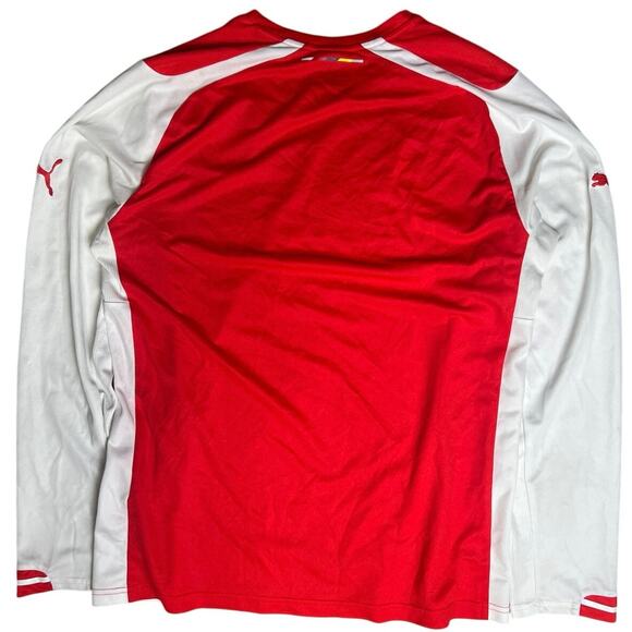Puma Arsenal Home Men's Stadium Long Sleeve 14-15 Jersey Size Medium - Picture 2 of 8